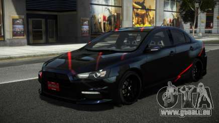 Mitsubishi Lancer Evo X YHG S6 pour GTA 4