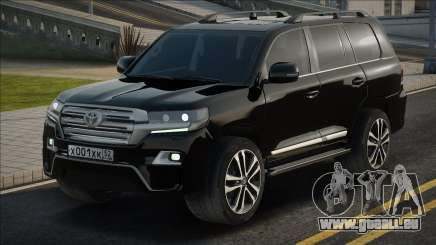 Toyota Land Cruiser 200 [Blek] für GTA San Andreas