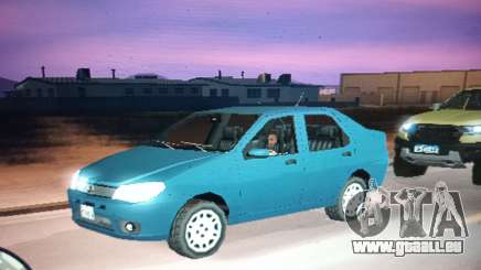 Fiat Siena Lowpoly pour GTA San Andreas