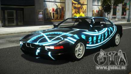 BMW 850CSi KezaR S11 pour GTA 4