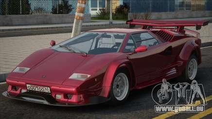 Lamborghini Countach Red pour GTA San Andreas