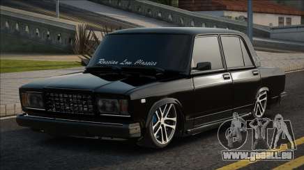 VAZ 2107 Noir Classique pour GTA San Andreas