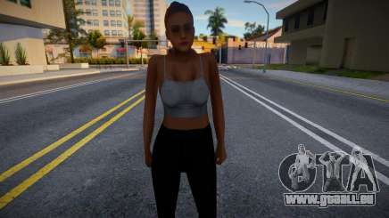 Junges Mädchen in Freizeitkleidung für GTA San Andreas