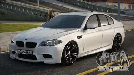 BMW M5 Weiß Schaft für GTA San Andreas