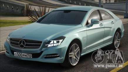 Mercedes-Benz CLS63 AMG Blue pour GTA San Andreas