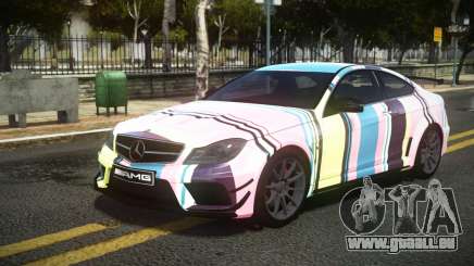 Mercedes-Benz C63 AMG V-Sport S5 pour GTA 4