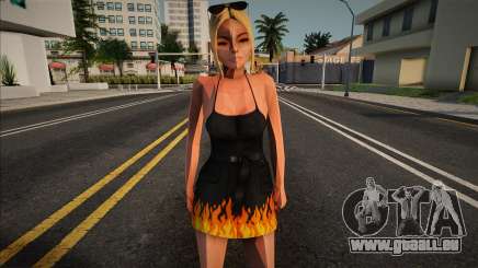 Jolie fille en tenue v1 pour GTA San Andreas