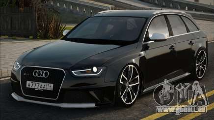 Audi RS4 Blek für GTA San Andreas