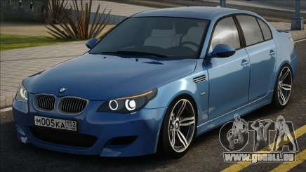 BMW M5 E60 Blu für GTA San Andreas