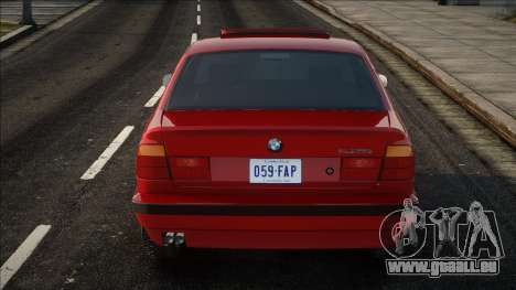 BMW 525 Red pour GTA San Andreas