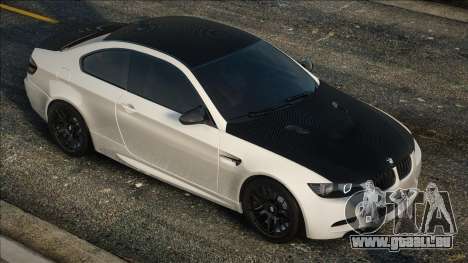 BMW M3 E92 White-Black pour GTA San Andreas