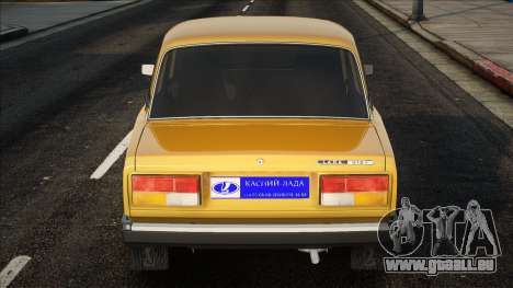 VAZ 2107 Jaune en stock pour GTA San Andreas