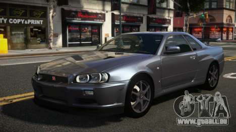 Nissan Skyline R34 Heroshi für GTA 4