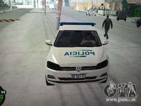 Volkswagen Virtus PBA Police pour GTA San Andreas