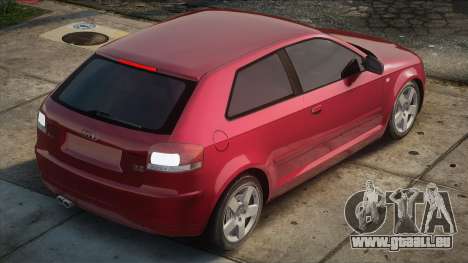 Audi A3 Red pour GTA San Andreas