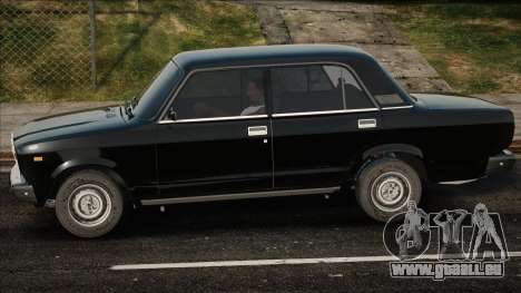 VAZ 2107 Noir en stock classique pour GTA San Andreas