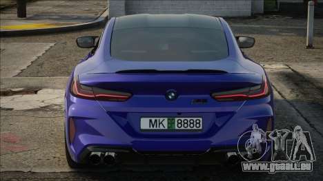 BMW M8 Competition Blue pour GTA San Andreas