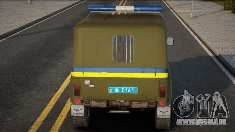 UAZ-31514 Service de patrouille de police de l’U pour GTA San Andreas