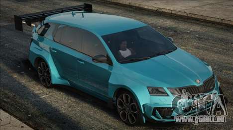 Skoda Octavia VRS BLue pour GTA San Andreas