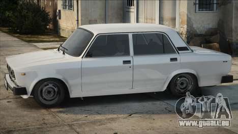 VAZ 2105 Blanc et crosse pour GTA San Andreas