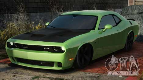 2017 Dodge Challenger Hellcat - Lime Green pour GTA San Andreas