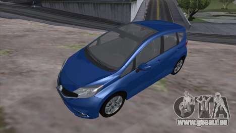 Nissan Note Euro 2014 pour GTA San Andreas