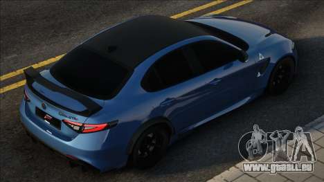 2020 Alfa Romeo Giulia GTA Blue für GTA San Andreas