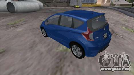 Nissan Note Euro 2014 pour GTA San Andreas