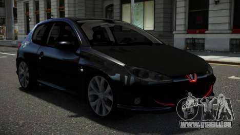 Peugeot 206 Rozzy pour GTA 4