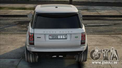 Land Rover Range Rover - White pour GTA San Andreas