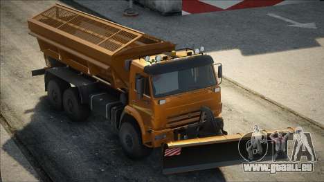 Kamaz 43118 (Chasse-neige) pour GTA San Andreas