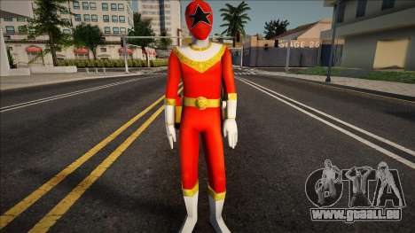 Red Zeo Ranger (Power Rangers Zeo) für GTA San Andreas