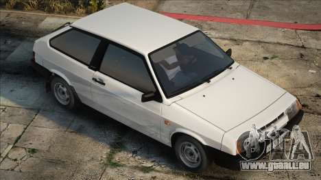 VAZ 2108 Blanc en stock pour GTA San Andreas