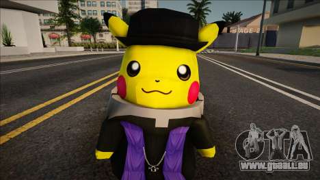 Pikachu Yellow Skin pour GTA San Andreas