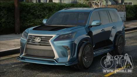 Lexus Lx570 Egiht Star für GTA San Andreas