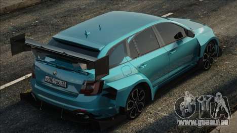 Skoda Octavia VRS BLue für GTA San Andreas