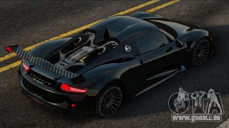 Porsche 918 Spyder 2014 Blek pour GTA San Andreas