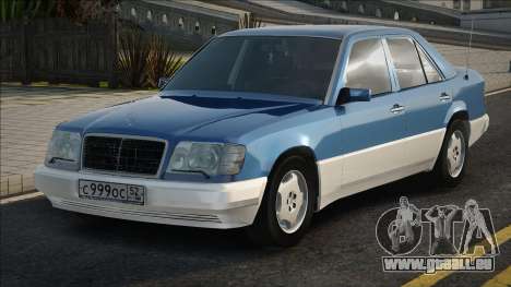 Mercedes-Benz E320 W124 Blue für GTA San Andreas