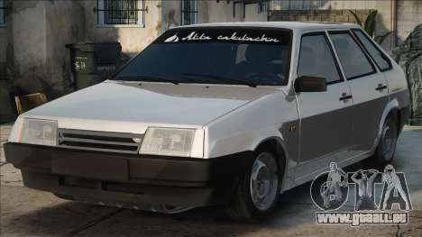 VAZ 2109 Crosse blanche pour GTA San Andreas