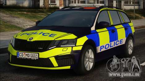 Skoda Octavia VRS Police pour GTA San Andreas