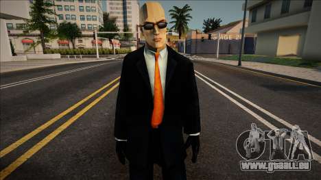 Agent 17 from Hitman 2 Silent Assassin für GTA San Andreas