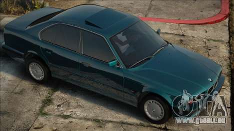 BMW E34 Green pour GTA San Andreas