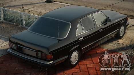 Mercedes-Benz W126 - Black pour GTA San Andreas