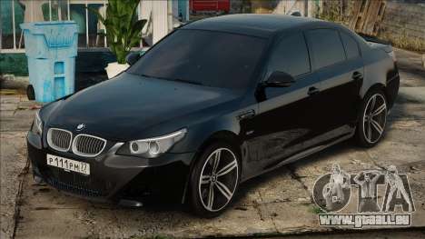 BMW M5 e60 Black Ed pour GTA San Andreas