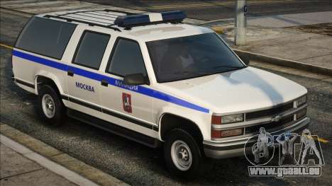 Chevrolet Suburban GMT400 1998 Miliz für GTA San Andreas