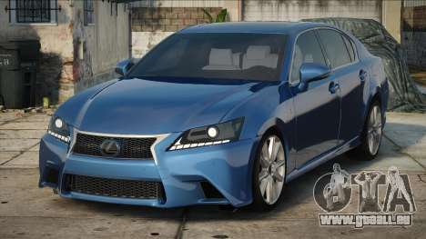 Lexus GS350 Blue für GTA San Andreas