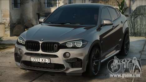 BMW X6M Silver pour GTA San Andreas