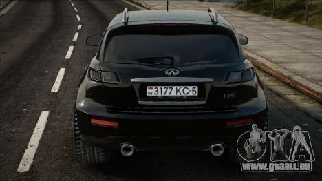 Infiniti FX45 Blek pour GTA San Andreas