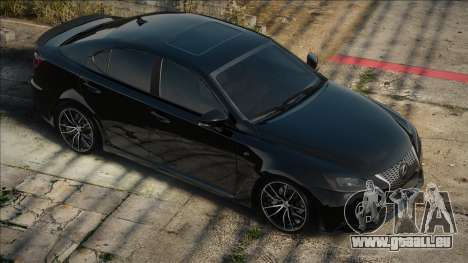 Lexus IS-F Blak für GTA San Andreas