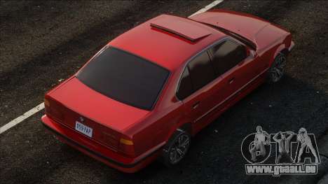 BMW 525 Red pour GTA San Andreas